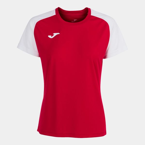 Koszulka do piłki nożnej damska Joma Academy IV. Białe koszulki sportowe damskie Joma, xl, bez wzorów, sportowe, bez kołnierzyka. Za 136.99 zł.