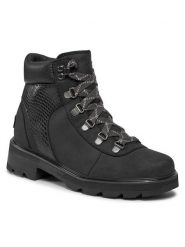 Sorel Trapery Lennox™ Hiker Stkd Wp NL4841-011 Czarny. Czarne śniegowce i trapery damskie Sorel, ze skóry. Za 839.99 zł.
