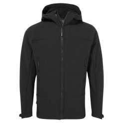 Kurtka Męska Expert Active Soft Shell Z Kapturem. Czarne kurtki męskie Craghoppers, m, bez wzorów, z softshellu, trekkingowe. Za 270.99 zł.