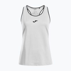 Koszulka tenisowa damska Joma Torneo Tank Top W. Białe t-shirty damskie Joma, s, bez wzorów, z elastanu, eleganckie, bez kołnierzyka. Za 83.99 zł.