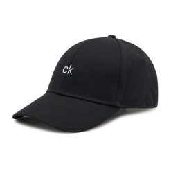 Czapka z daszkiem Calvin Klein. Czarne czapki i kapelusze męskie Calvin Klein, bez wzorów. Za 89.99 zł.