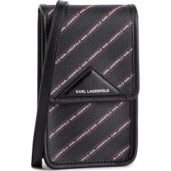 Torebka KARL LAGERFELD - 91KW3075 Black. Czarne listonoszki damskie KARL LAGERFELD, bez wzorów, ze skóry ekologicznej, na ramię, bez dodatków. W wyprzedaży za 369.00 zł.