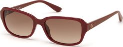 Guess Damskie okulary przeciwsłoneczne GUESS model GU75955666F (Szkło/Zausznik/Mostek) 56/17/145 mm) NoSize. Okulary przeciwsłoneczne damskie Guess. Za 239.59 zł.