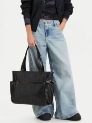 G-Star Raw Torebka C-LDA8720 Czarny. Czarne torebki do ręki damskie G-Star, bez wzorów, ze skóry, retro, bez dodatków. Za 279.99 zł.