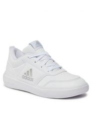 Adidas Sneakersy Park ST Kids IE0028 Biały. Białe buty sportowe dziewczęce Adidas, bez wzorów, ze skóry, bez zapięcia. Za 279.99 zł.