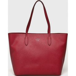 Joop! - Torebka. Czerwone torebki shopper damskie marki JOOP!, z materiału. W wyprzedaży za 539.90 zł.