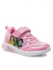 Princess Sneakersy CP66-SS24-200DPRN Różowy. Czerwone buty sportowe dziewczęce Princess, bez wzorów, z materiału, bez zapięcia. Za 104.99 zł.