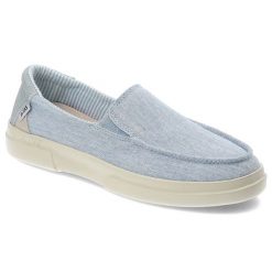 Niebieskie Półbuty Pitas Stylowe Wsuwane Obuwie Damskie. Niebieskie półbuty damskie Pitas, na lato, bez wzorów, eleganckie, bez obcasa, bez zapięcia. Za 239.00 zł.