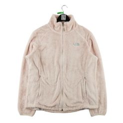 Second life - Kurtka polarowa Osito TNF dla kobiet - Stan bardzo dobry. Czerwone kurtki damskie The North Face, bez wzorów, z polaru, bez kaptura, trekkingowe. Za 211.46 zł.