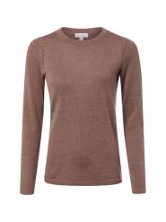 Brookshire Sweter z dzianiny merino Kobiety Wełna brązowy, XXL. Brązowe swetry damskie brookshire, xxl, bez wzorów, z dzianiny, klasyczne, bez kołnierzyka, bez ramiączek, bez kaptura. Za 249.95 zł.