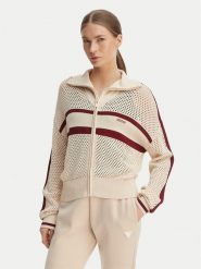 Guess Kardigan V6GR08 Z0729 Beżowy Regular Fit. Brązowe kardigany damskie Guess, xs, z aplikacjami, z syntetyku. Za 524.99 zł.