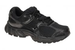 Buty sportowe NIKE V5 RNR dla kobiet. Czarne obuwie sportowe damskie Nike, bez wzorów, z gumy, do biegania. Za 381.30 zł.
