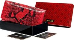 4U Cavaldi Podłużny Portfel Damski Z Klapką Zdobiony Wężowym Wzorem!. Portfele damskie 4U Cavaldi, z aplikacjami. Za 114.59 zł.