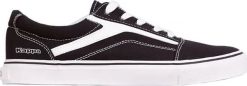 Kappa Buty Kappa Chose Sun czarno-białe 242695 1110 37. Białe trampki i tenisówki damskie Kappa, bez wzorów, bez zapięcia. Za 120.00 zł.
