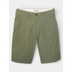 Szorty Męskie Timberland Straight. Zielone szorty męskie Timberland, m, bez wzorów. Za 351.45 zł.
