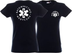 LPP - Promostars Koszulka damska PIELĘGNIARKA granatowa. T-shirty damskie LPP - Promostars, bez wzorów, bez kołnierzyka. Za 73.99 zł.