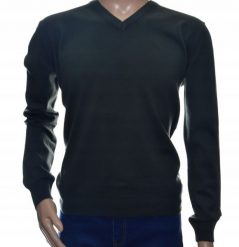 Sweter męski w szpic z kaszmiru i wełny merynosów kaszmirowy XL szary 215. Szare bluzy męskie Giovane Ricco, m, bez wzorów, z kaszmiru, bez kaptura. Za 139.99 zł.