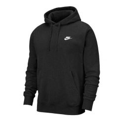 Bluza Z Polaru Dla Dorosłych Unisex Sportswear Club. Czarne bluzy męskie Nike, m, bez wzorów, z polaru, bez kaptura. Za 372.99 zł.
