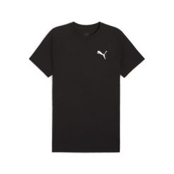 Męska koszulka EVOSTRIPE PUMA Black. Czarne koszulki sportowe męskie Puma, m, bez wzorów, bez kołnierzyka, bez ramiączek, na jogę i pilates. Za 186.00 zł.