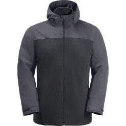Kurtka 3w1 męska Jack Wolfskin Taubenberg 3In1. Brązowe kurtki męskie Jack Wolfskin, na jesień, m, bez wzorów, z materiału, sportowe, z kapturem. Za 789.99 zł.