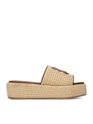 Nine West Espadryle EO-259-8201 Beżowy. Brązowe espadryle damskie Nine West, bez wzorów, z syntetyku, bez obcasa, bez zapięcia. Za 279.99 zł.