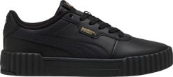 Buty damskie Puma Carina 3.0 czarne 400365 02 37,5. Czarne obuwie sportowe damskie Puma, bez wzorów. Za 447.82 zł.