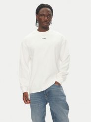 HUGO Bluza Daposo 50511029 Beżowy Relaxed Fit. Brązowe bluzy męskie Hugo, m, bez wzorów, z bawełny, bez kaptura. Za 199.99 zł.