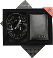 Pierre Cardin Skórzany męski zestaw pasek portfel Pierre Cardin NoSize. Paski damskie Pierre Cardin, bez wzorów. Za 229.00 zł.