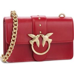 Torebka PINKO - Mini Love Simply Tracolla Al 18-19 PLTT 1P216V Y4YM Red R52. Czerwone torebki do ręki damskie Pinko, ze skóry. Za 1,129.00 zł.