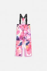 Spodnie narciarskie dla dzieci z szelkami Lemon Explore ZL3. Brązowe spodnie materiałowe dla dziewczynek LEMON explore, na zimę, bez wzorów, z materiału, narciarskie. Za 219.90 zł.