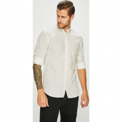 Produkt by Jack & Jones - Koszula. Szare koszule męskie PRODUKT by Jack & Jones, z bawełny, button down, z długim rękawem. Za 89.90 zł.