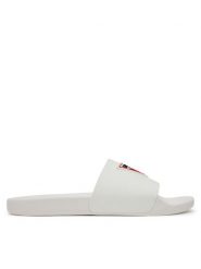 Guess Klapki FMJTOT ELL19 Biały. Białe klapki męskie Guess, z tworzywa sztucznego. Za 199.99 zł.