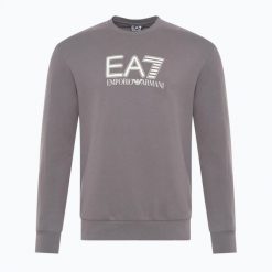 Bluza męska EA7 Emporio Armani Train Visibility T-Top. Szare bluzy męskie EA7 Emporio Armani, m, bez wzorów, z bawełny, bez kaptura. Za 369.99 zł.