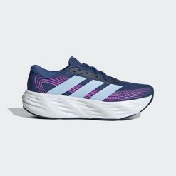 Buty do biegania Galaxy 8. Czarne obuwie sportowe damskie Adidas, bez wzorów, z materiału, do biegania. Za 239.00 zł.