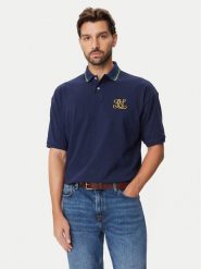 Polo Ralph Lauren Polo 710B28617003 Granatowy Regular Fit. Niebieskie koszulki polo męskie Polo Ralph Lauren, l, bez wzorów, bez ramiączek. Za 599.99 zł.