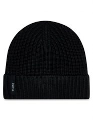 Guess Czapka AM5025 POL01 Czarny. Czarne rękawiczki męskie Guess, na zimę, z aplikacjami, z materiału. Za 149.99 zł.