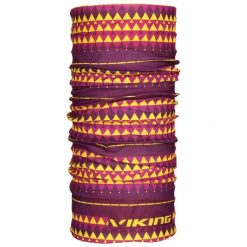 Komin na szyję wielofunkcyjny Viking Regular, bandana, chusta. Brązowe szaliki i chusty damskie Viking, bez wzorów. Za 29.90 zł.