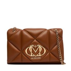 Torebka LOVE MOSCHINO. Brązowe torebki do ręki damskie Love Moschino, bez wzorów, klasyczne, bez dodatków. Za 1,029.00 zł.