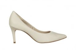 Czółenka Bottero 353701 Off White 523063, Biały, Skóra naturalna - 41. Białe czółenka damskie Bottero, bez wzorów, ze skóry, biznesowe, bez obcasa, na szpilce, bez zapięcia. W wyprzedaży za 206.10 zł.