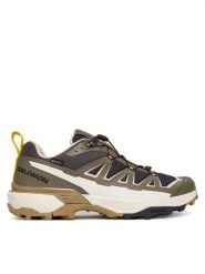 Salomon Trekkingi X Ultra 360 Edge Gore-Tex L47871700 Khaki. Brązowe trekkingi męskie Salomon, trekkingowe, gore-tex. Za 659.99 zł.