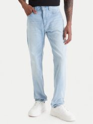 HUGO Jeansy Ash 50555954 Niebieski Slim Fit. Niebieskie jeansy męskie Hugo. Za 519.99 zł.