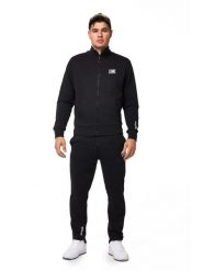 Bluza z zamek błyskawiczny na co dzień na siłownię. Białe bluzy męskie LEONE 1947 APPAREL, xl, bez wzorów, bez kaptura, na fitness i siłownię. Za 84.16 zł.