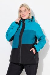 Damskie Kurtka przeciwdeszczowa HYPRAR wodoodporna dwukierunkowy zamek. Czerwone kurtki damskie Ulla Popken, plus size, bez wzorów, z elastanu, bez kaptura. Za 699.99 zł.