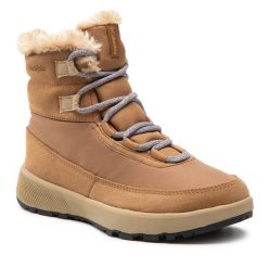 Śniegowce Columbia. Brązowe kozaki damskie Columbia. Za 449.99 zł.