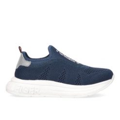 Buty Tommy Hilfiger W T3B4-32246-0735800 niebieskie. Niebieskie obuwie sportowe damskie bez wzorów, z gumy. Za 554.23 zł.