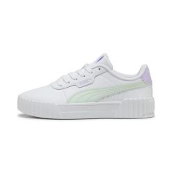 Buty sportowe damskie Puma Softfoam+. Białe obuwie sportowe damskie Puma, bez wzorów, z materiału, na fitness i siłownię. Za 213.85 zł.