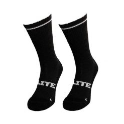 Skarpety Unisex Dla Dorosłych Elite. Czarne skarpety męskie Proskary, bez wzorów, z bawełny. Za 112.99 zł.
