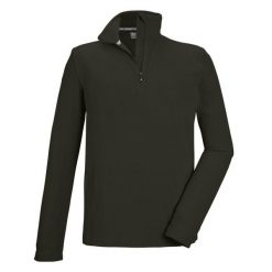 Bluza męska Killtec KSW 99 MN FLC SHRT. Zielone bluzy męskie KILLTEC, m, bez wzorów, bez kaptura, trekkingowe. W wyprzedaży za 89.99 zł.