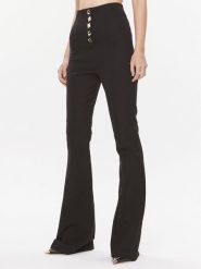 Babylon Spodnie materiałowe T_S00532 Czarny Slim Fit. Czarne spodnie materiałowe damskie Babylon, s, bez wzorów, z materiału. Za 1,129.00 zł.