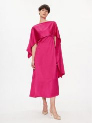 Weekend Max Mara Sukienka koktajlowa Gambero 2415231012 Różowy Regular Fit. Czerwone sukienki damskie Weekend Max Mara, bez wzorów, z syntetyku, wizytowe, bez kołnierzyka, bez ramiączek. Za 939.99 zł.